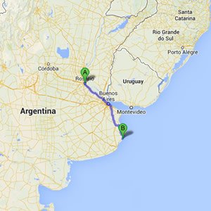 Llegar a Las Gaviotas desde Rosario